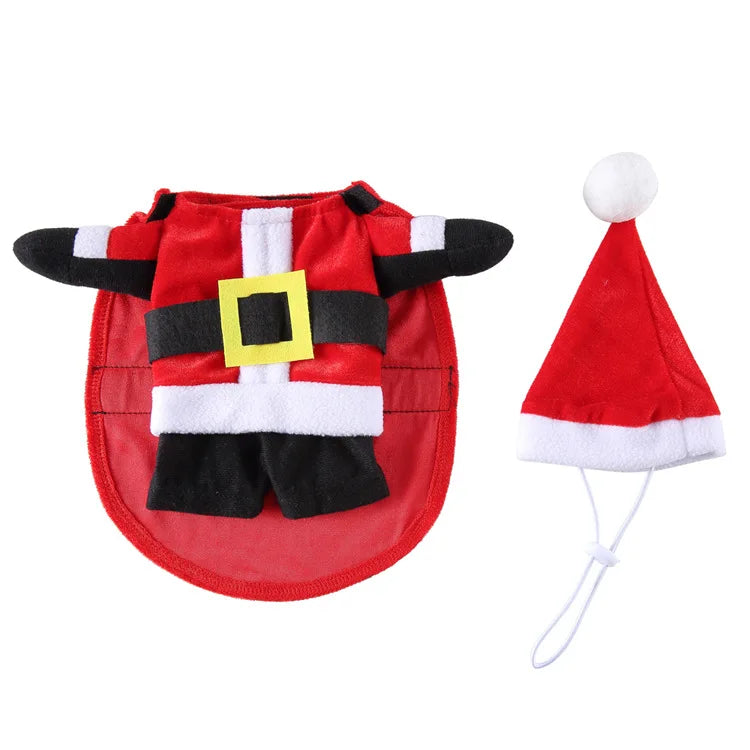 Funny Santa Dog Costume