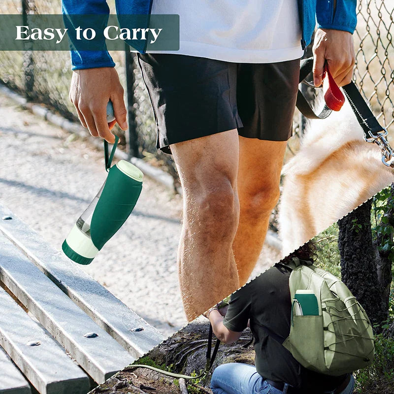 2 In 1 Leakproof Dog Water Bottles