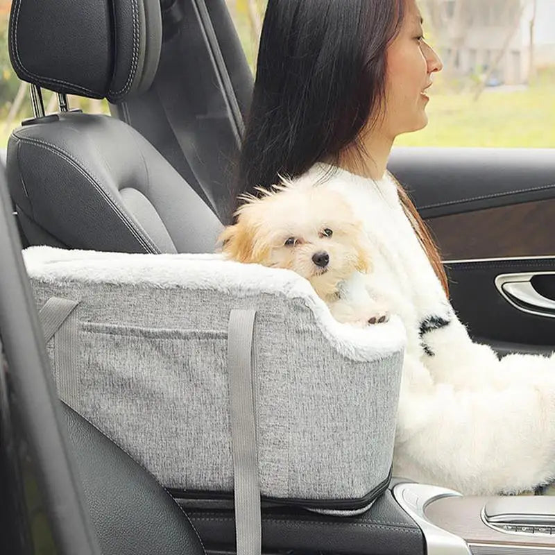 Portable Dog Armrest Booster Carrier