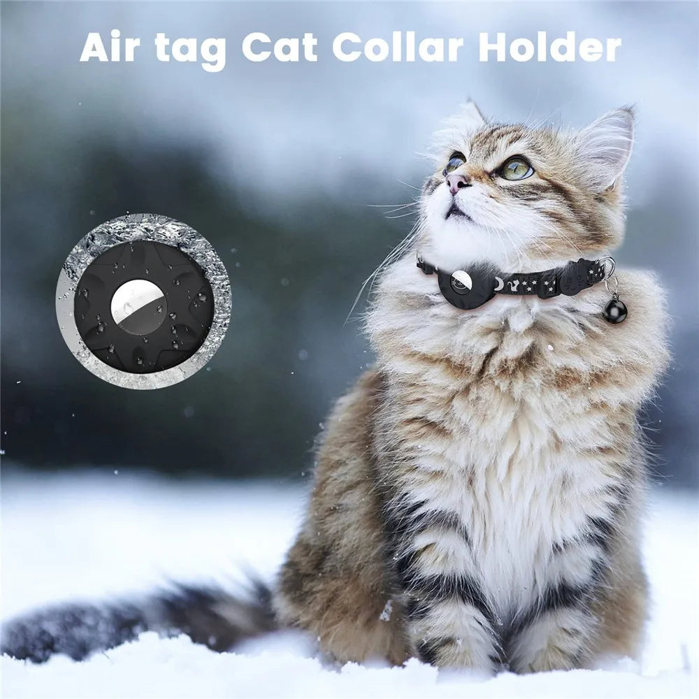Safety Buckle Pet AirTag Collar