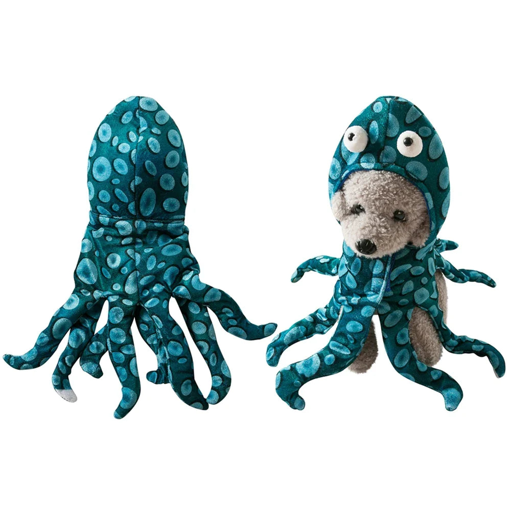 Pet Dog Halloween Octopus Costumes