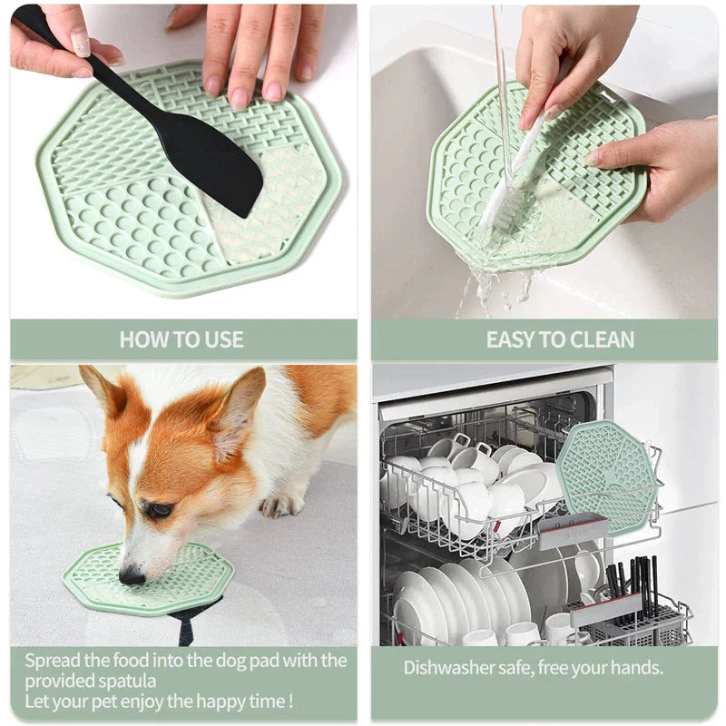 Non-skidding Safe Dog Slow Feeder Bowl