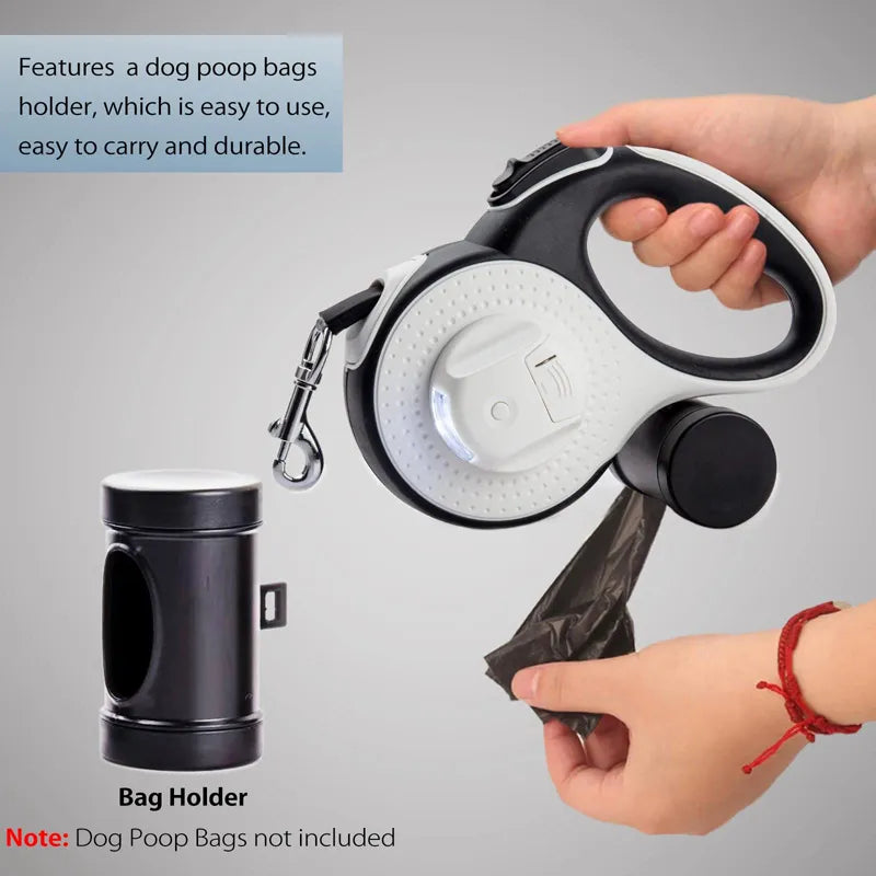 Anti-Slip Handle Retractable Dog Lead