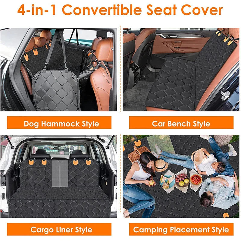 Anti-tear Mesh Window Dog Car Seat Protector