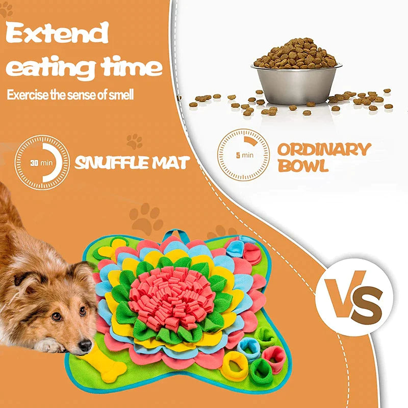 Cute Durable Pet Puzzle Snuffle Pad