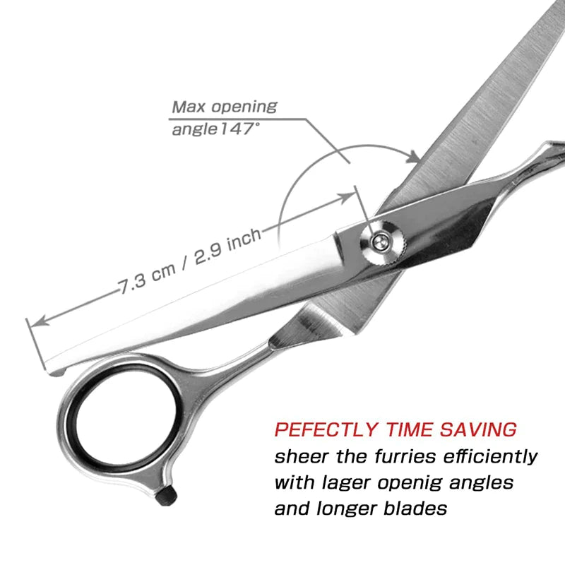Stainless Steel Curved Dog Scissors
