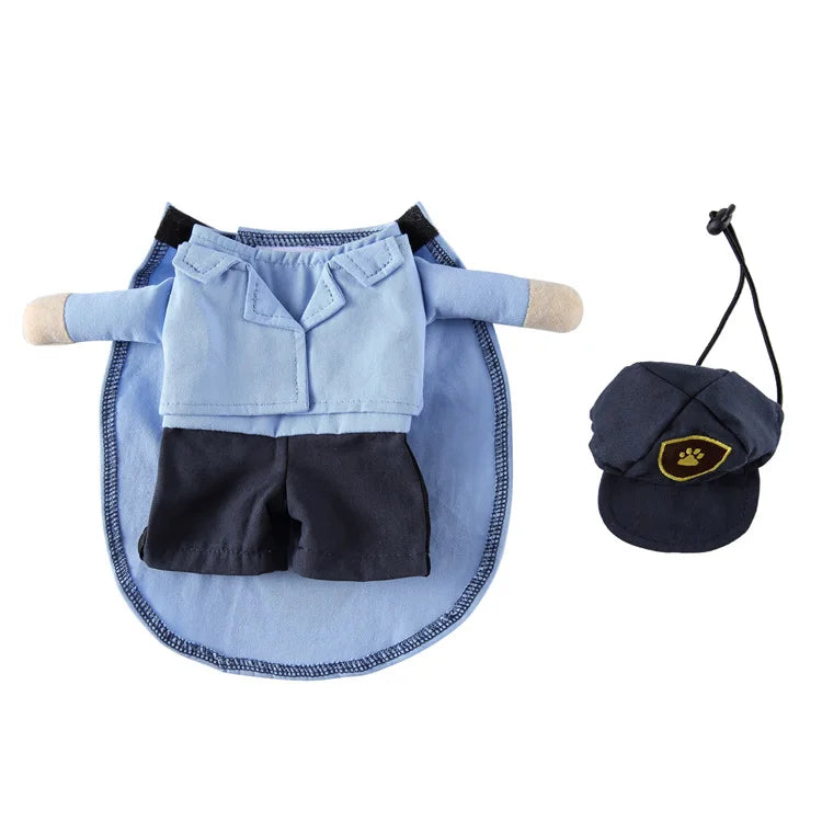 Funny Deliveryman Dog Costume