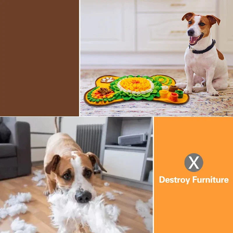 Squeaky Durable Dog Snuffle Pads