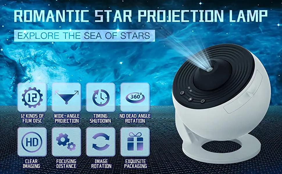13 in 1 Star Aurora Projector Light