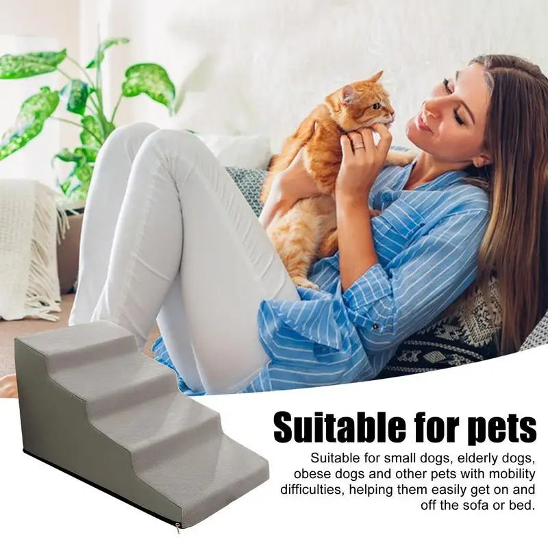 Lightweight Anti Slip Dog Stairs