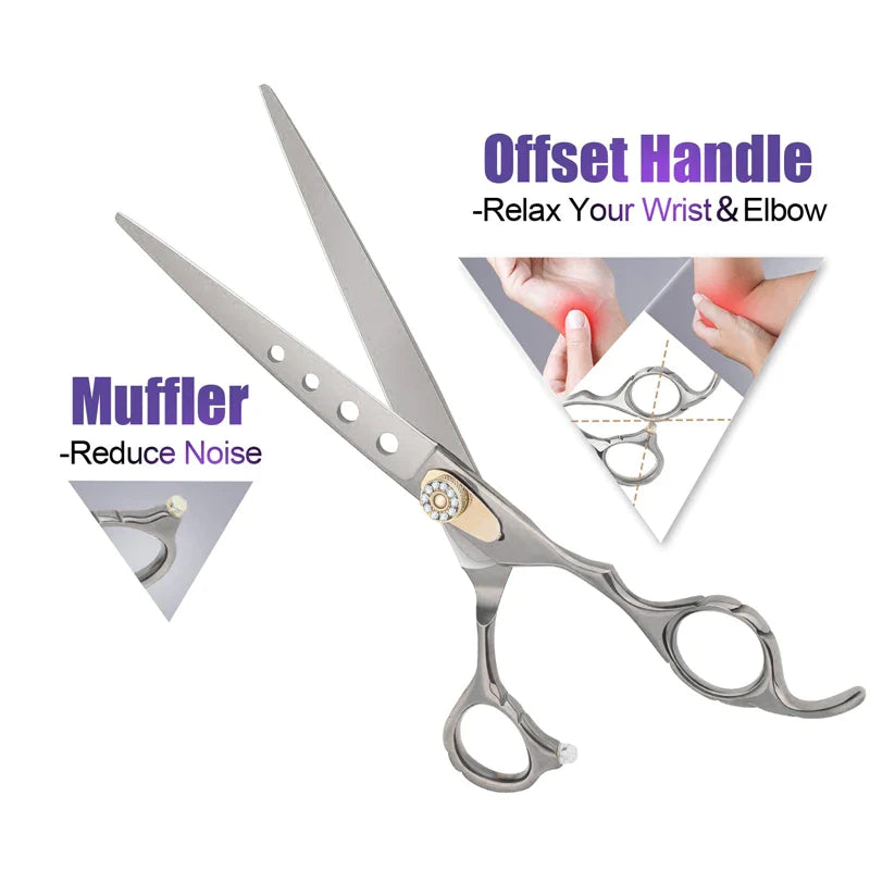 Japanese 440C Stainless Steel Dog Scissors