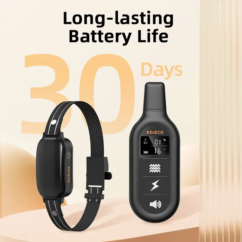 Rechargeable Remote Control IPX7 Dog Collar