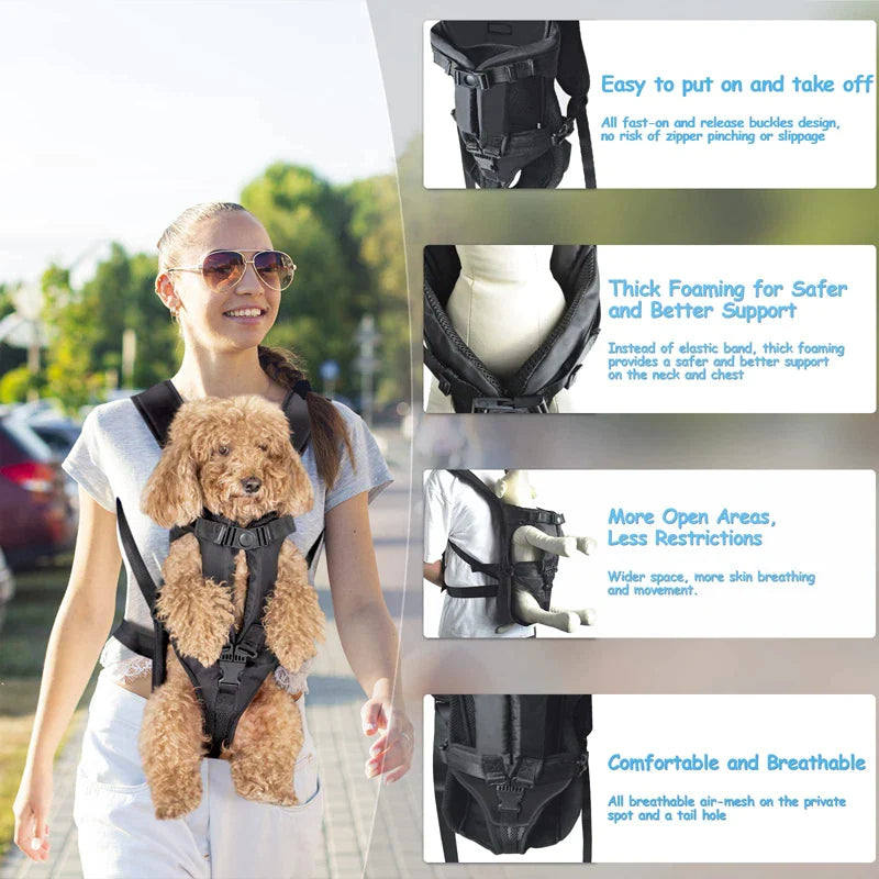 Front Facing Dog Carrier Backpack