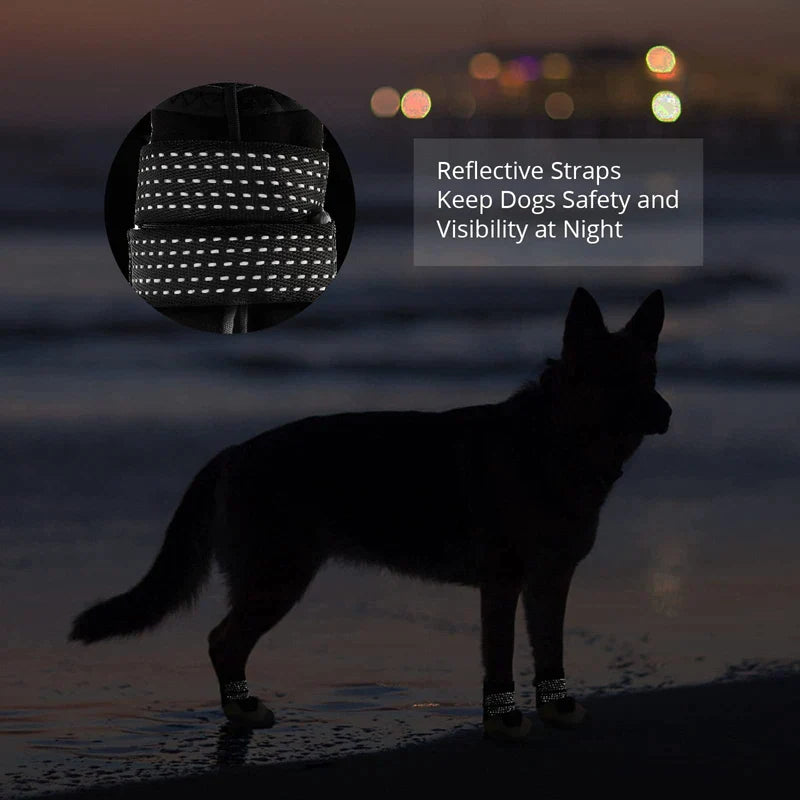 Rugged Anti-Slip Dog Shoes