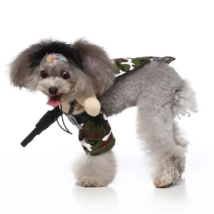 Funny Bandit Dog Costume