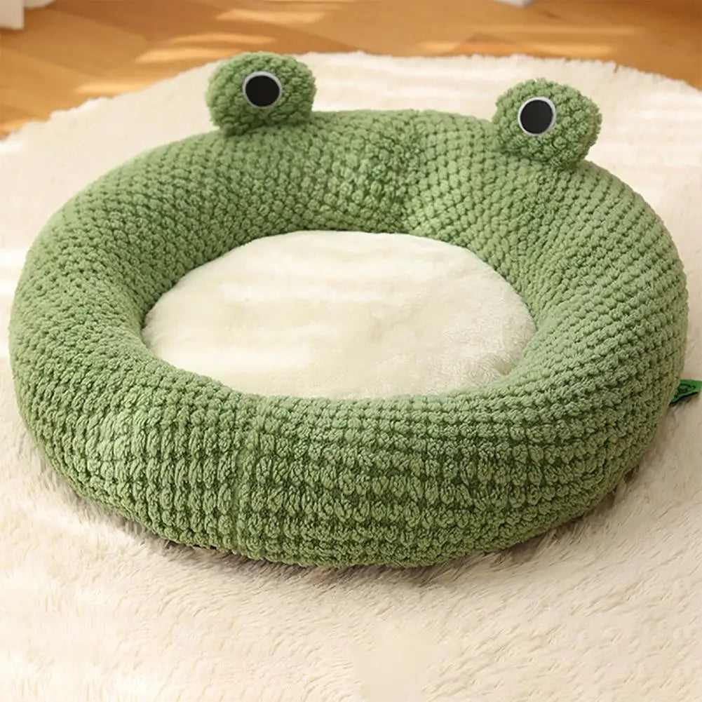 Ultra-soft Frog-shaped Pet Bed