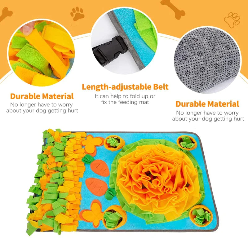 4 Petals Durable Dog Snuffle Mats