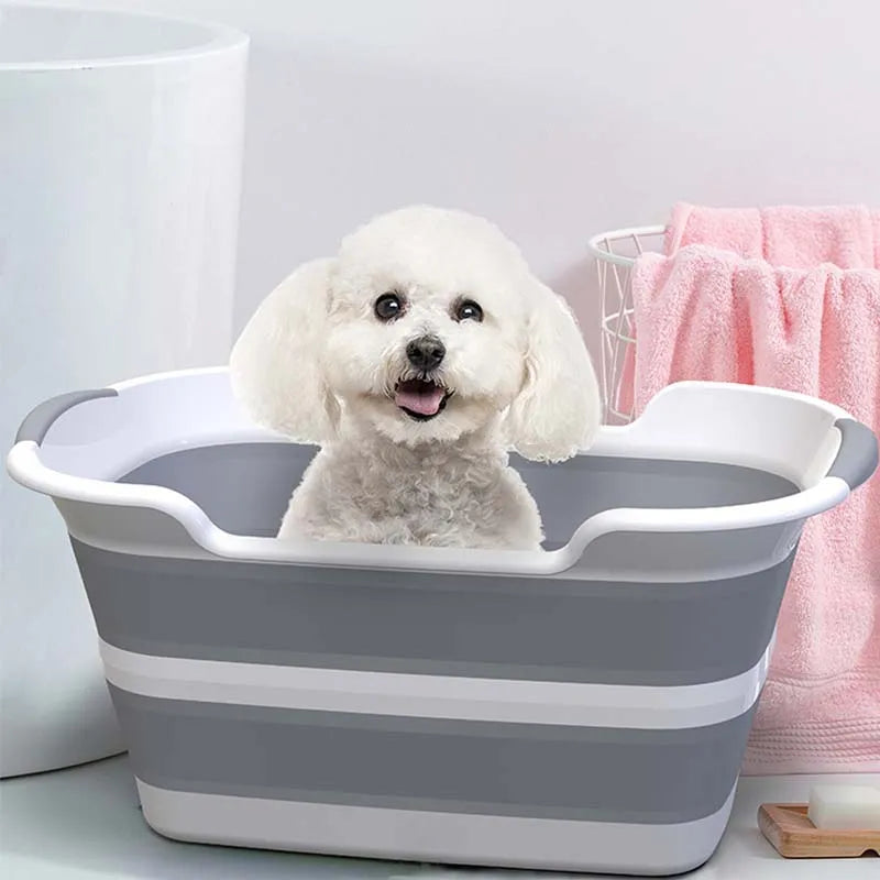 Silicone Dog Folding Bathtubs