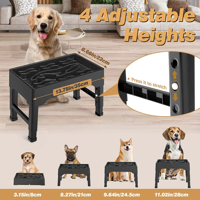 2.2L Large Capacity Elevated Dog Bowls