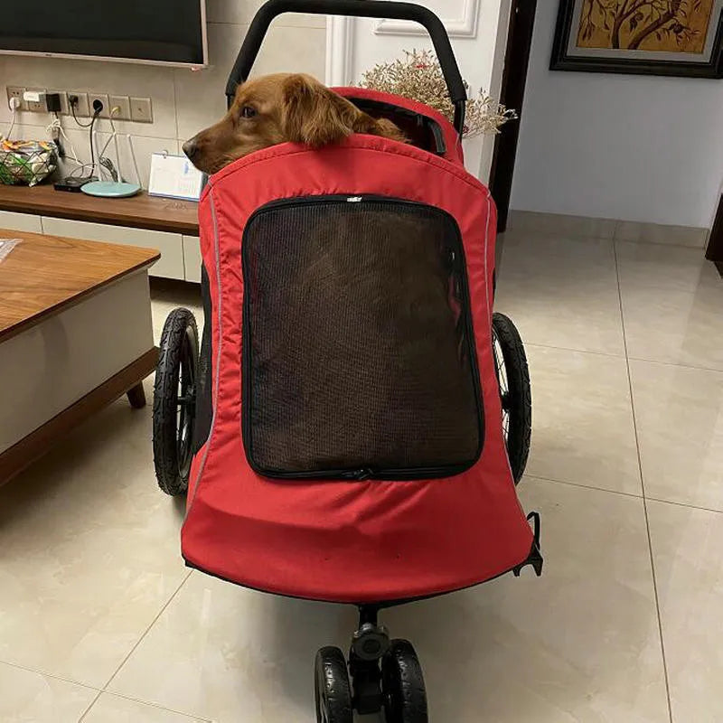 20 Inch Big Wheel Pet Bicycle Trailer