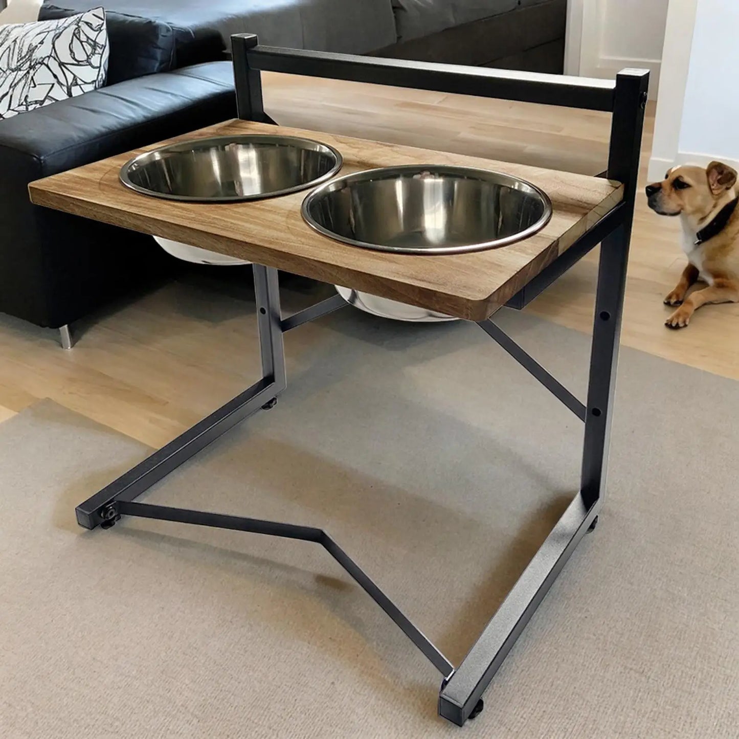 Stainless Steel Elevated Dog Bowls