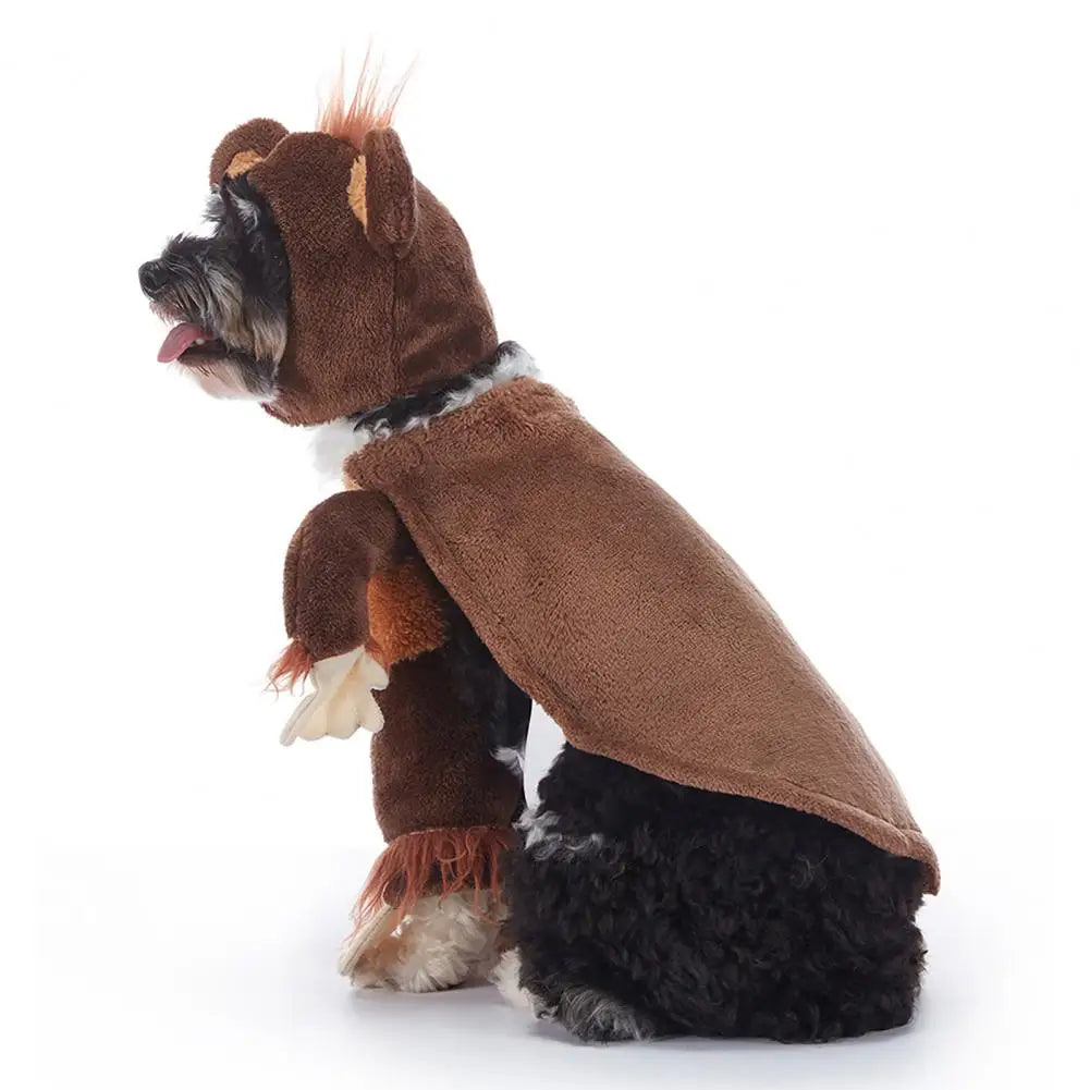 Funny Brown Bear Dog Costume
