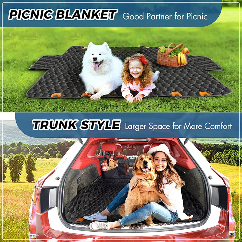 6 in 1 Dog Car Seat Cover