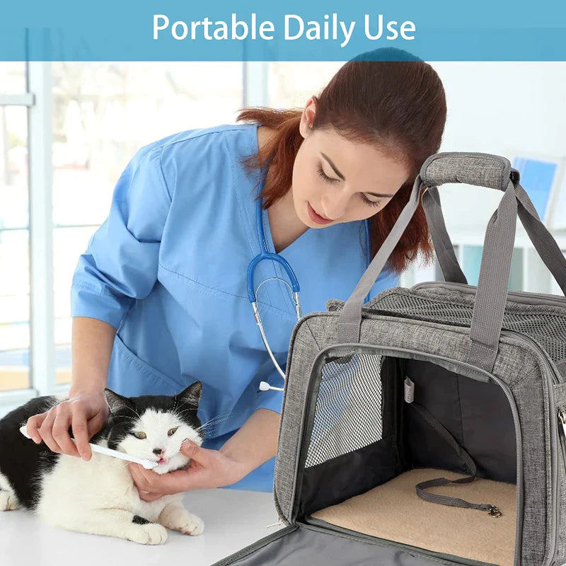 Soft Sided Portable Dog Carrier
