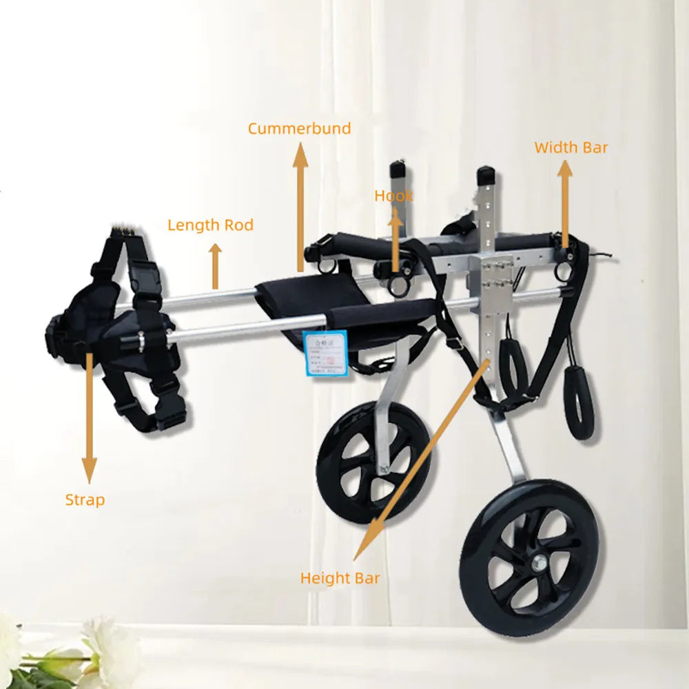 Dog Rear Limb Rehabilitation Wheelchair