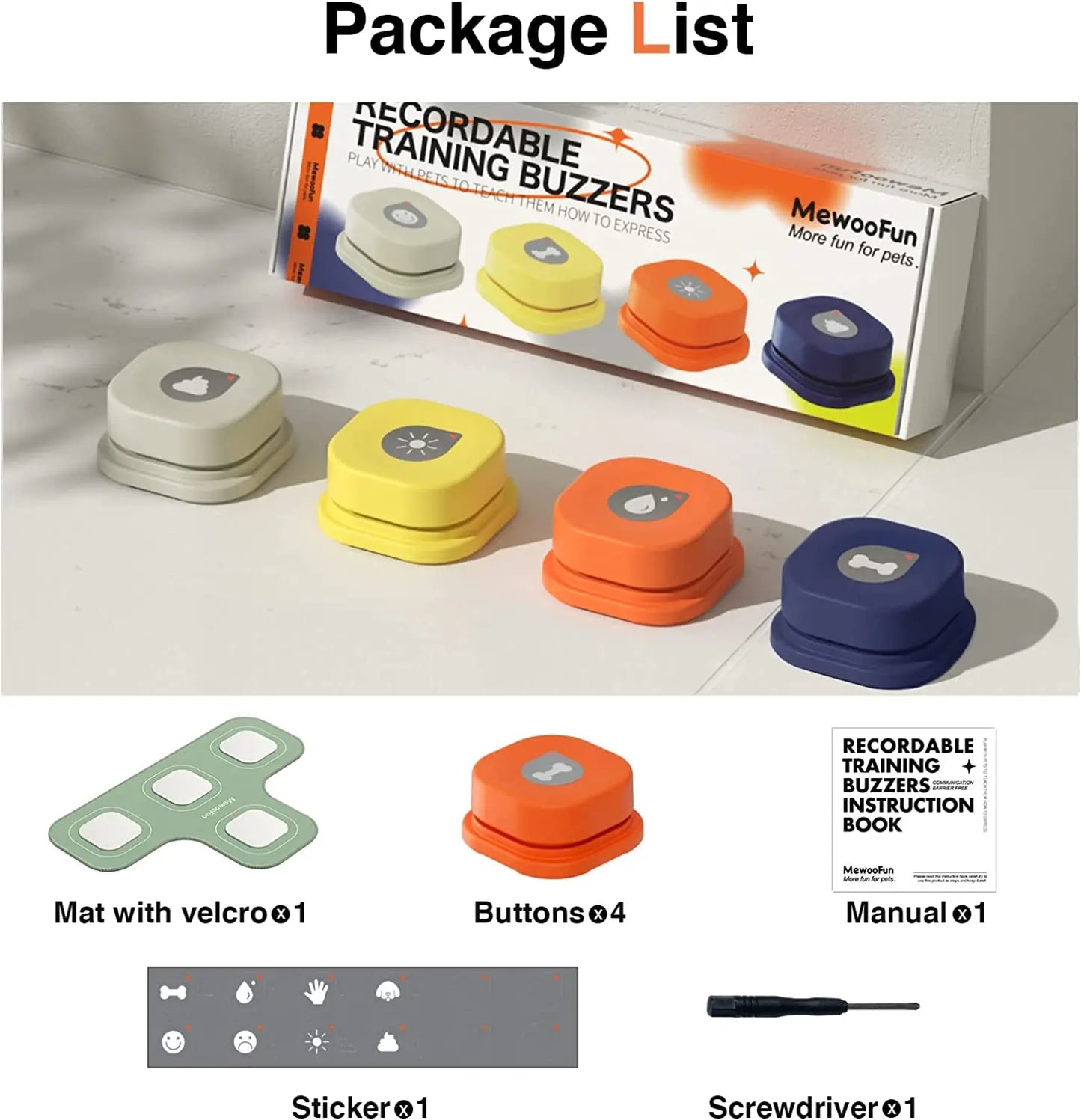 Fun Vocal Dog Recorder Talking Pad