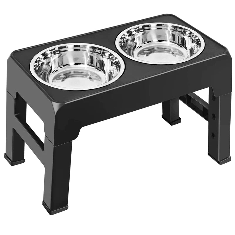 4 Height Adjustable Dog Bowl
