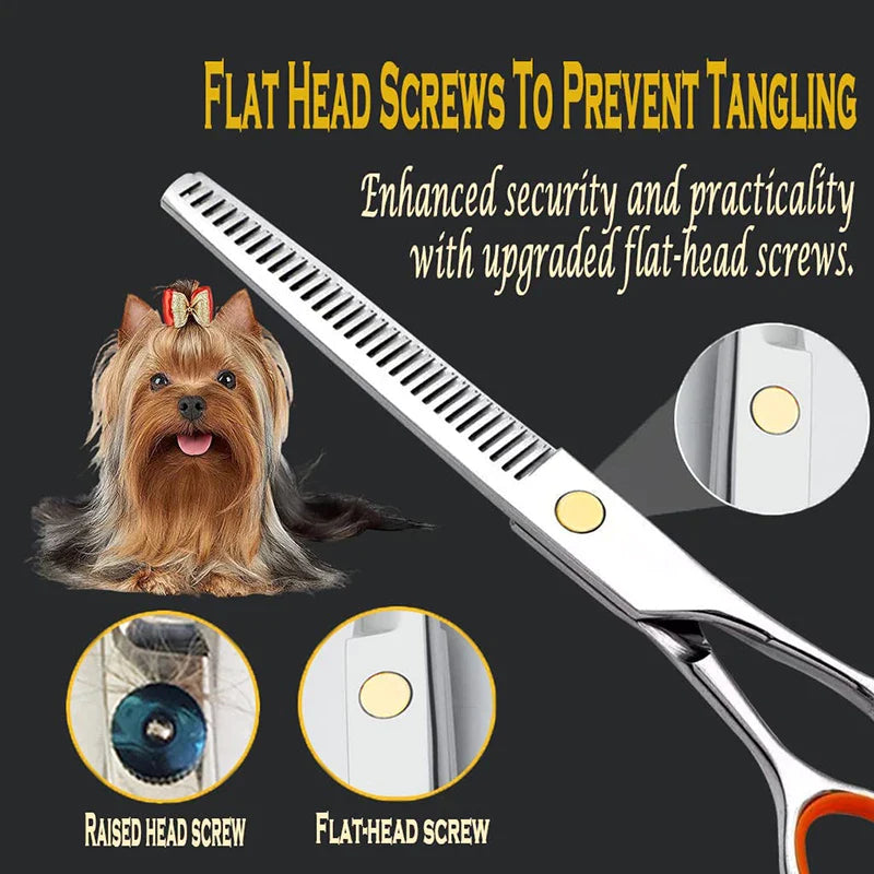 High End Professional Dog Scissors Kit