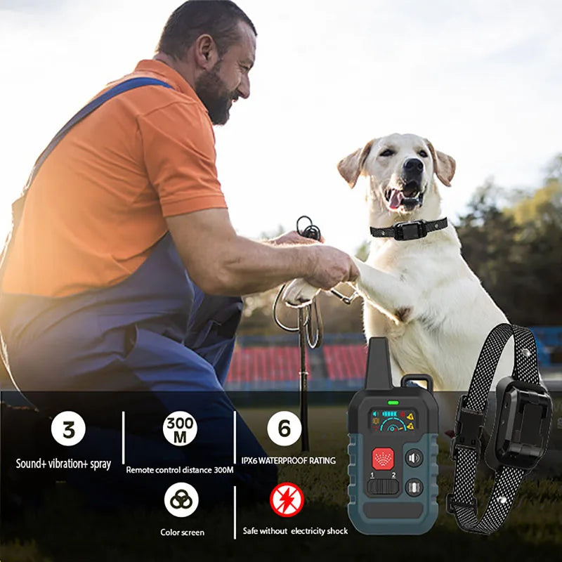 Anti Bark Dog Training Spray Collar