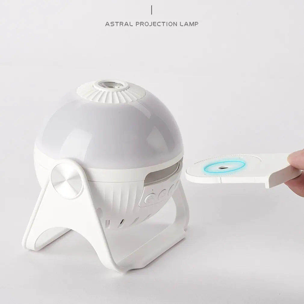 Rotating Night Space Capsule Lights