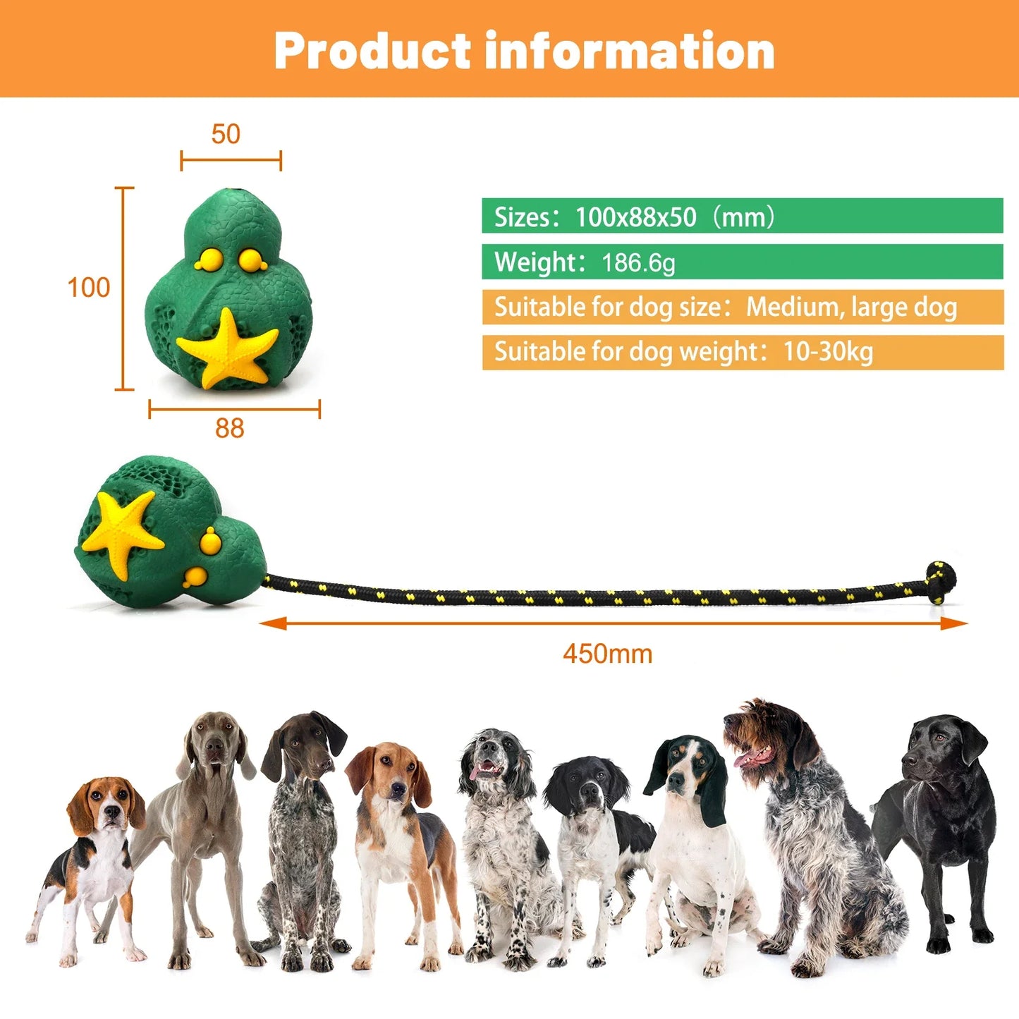 Tough Cute Octopus Dog Chew Toys