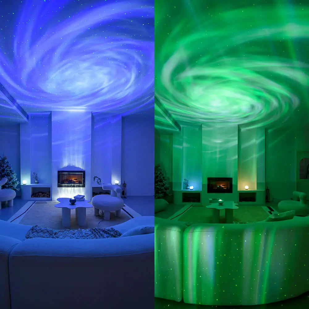 Bluetooth Whirlwind Star Galaxy Projector