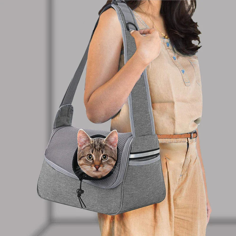 Side Pocket Small Pet Sling Carrier