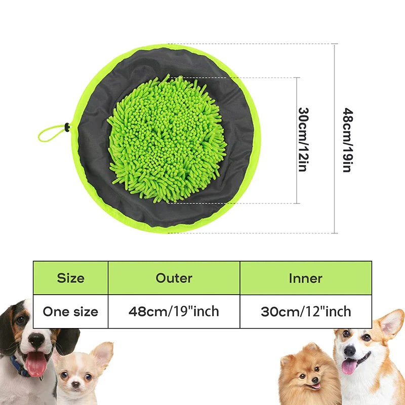 Washable Eco-friendly Dog Snuffle Mat