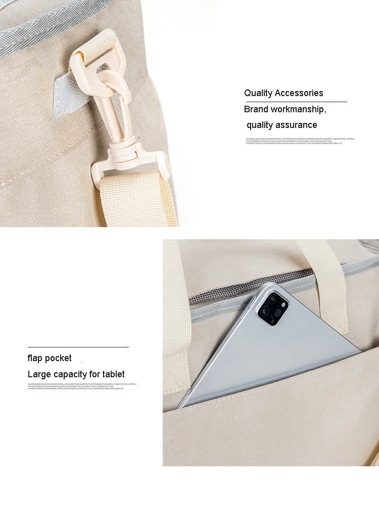 Double-side Mesh Pet Travel Carrier Bag