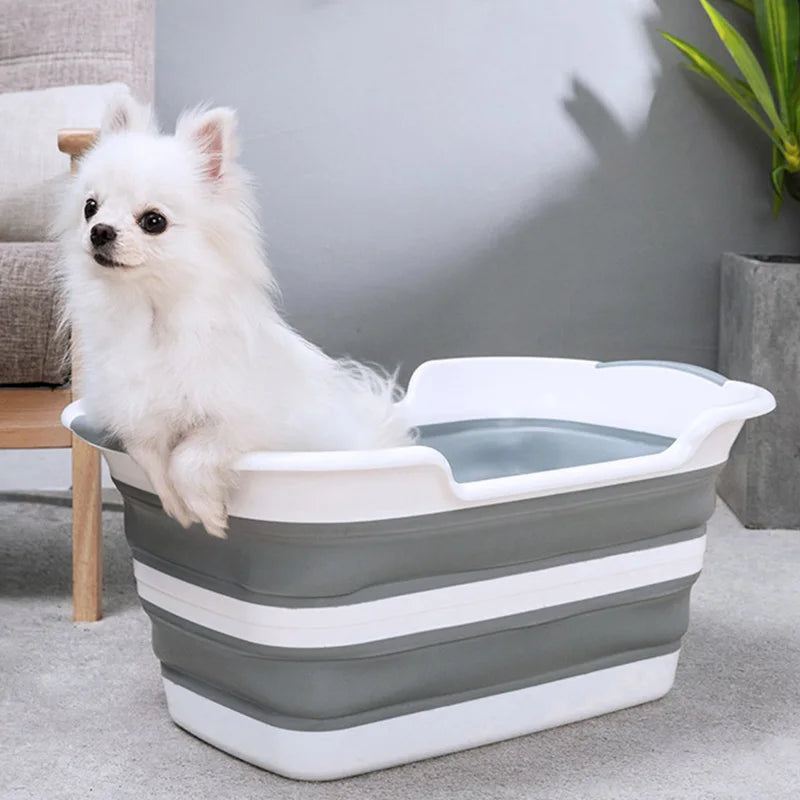 Silicone Dog Folding Bathtubs