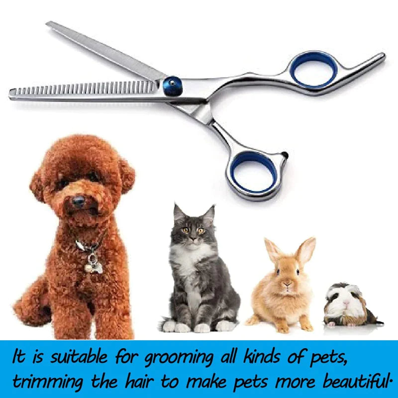 Stainless Steel Dog Thinning Shears