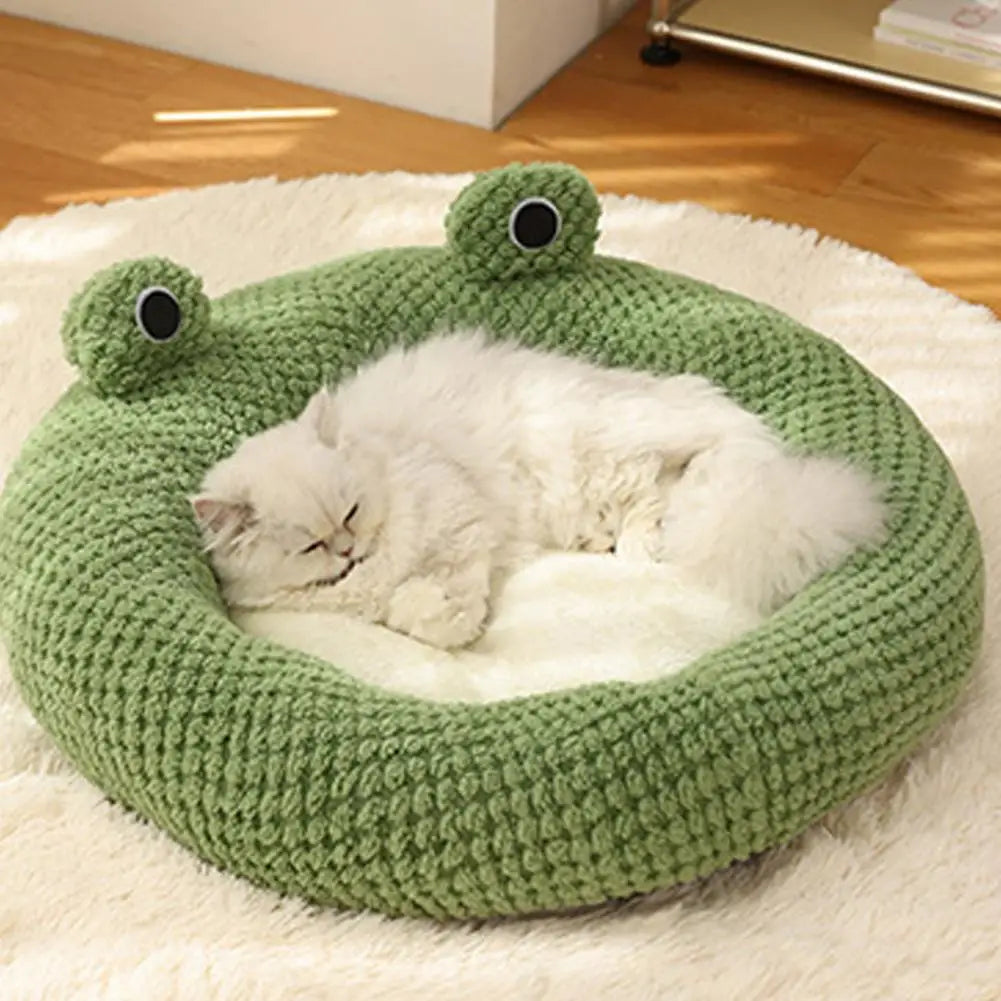 Ultra-soft Frog-shaped Pet Bed