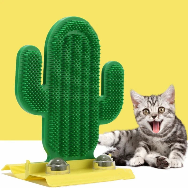 Interactive Cactus Cat Scratching Toy