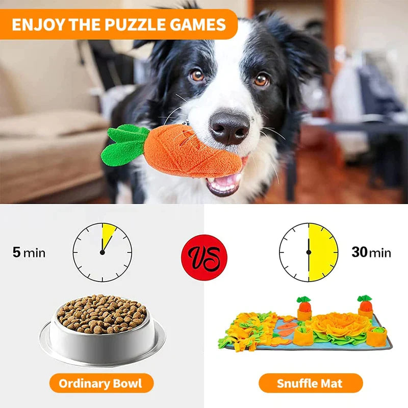 4 Petals Durable Dog Snuffle Mats