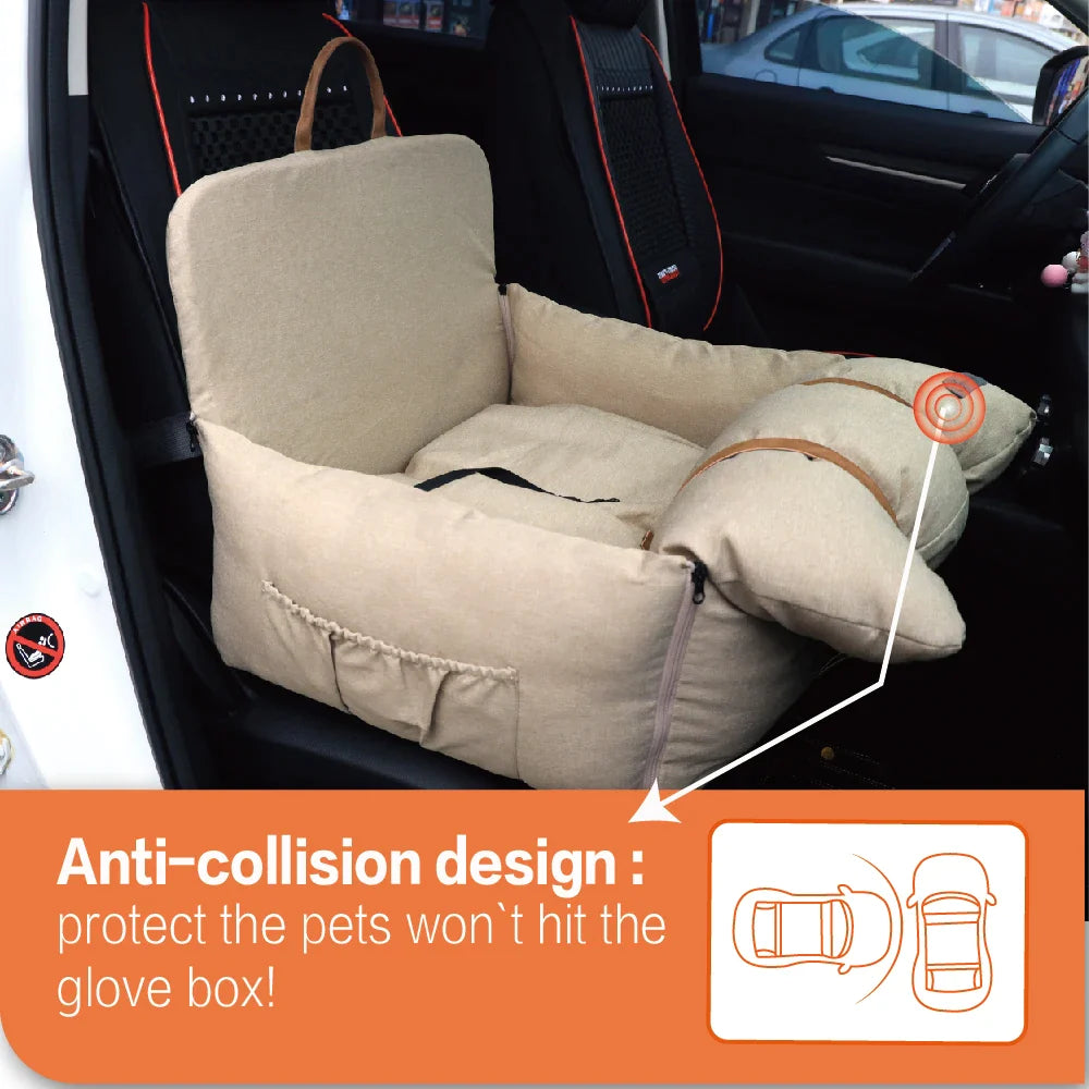 Luxury Dog Car Travel Booster