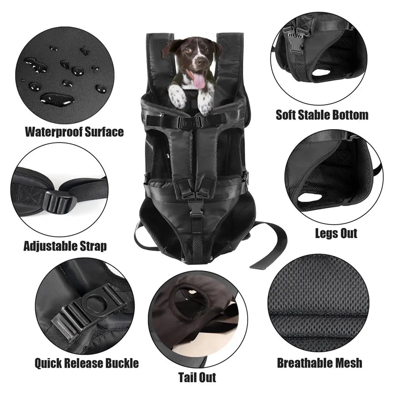 Front Facing Dog Carrier Backpack