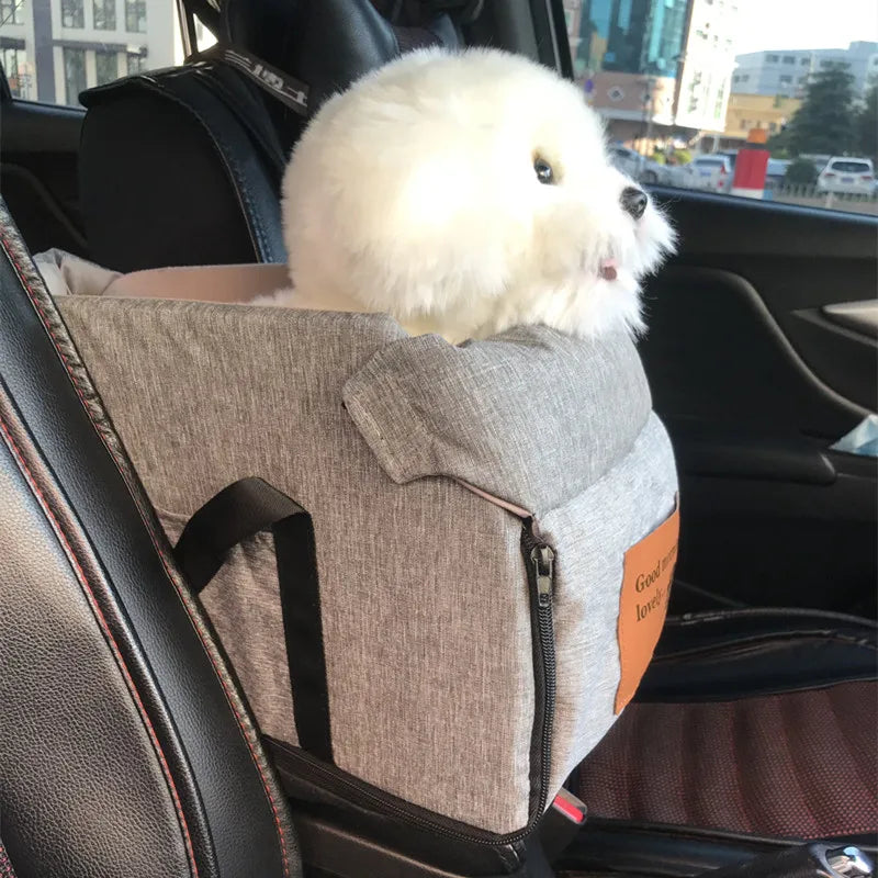 Oxford Cloth Dog Car Central Seat Carrier