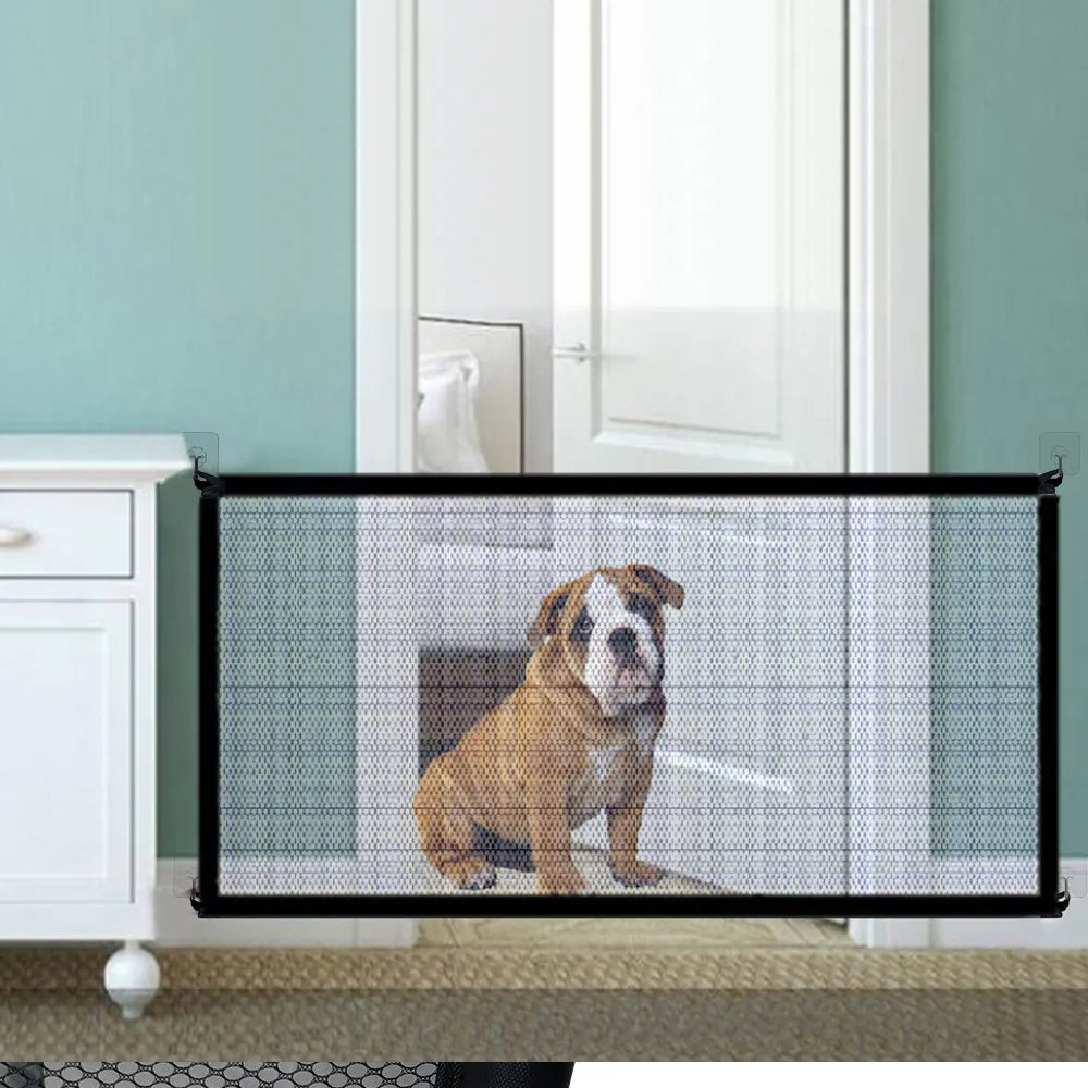4 Hooks Dog Breathable Mesh Fences