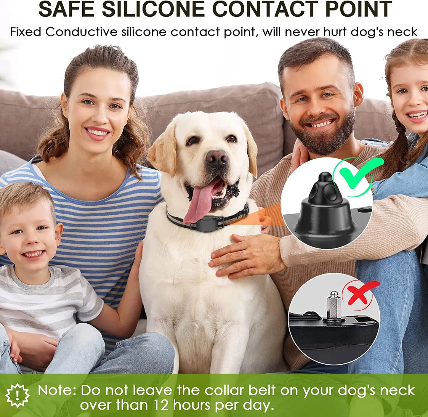 4 Modes Vibration Dog Training Collar