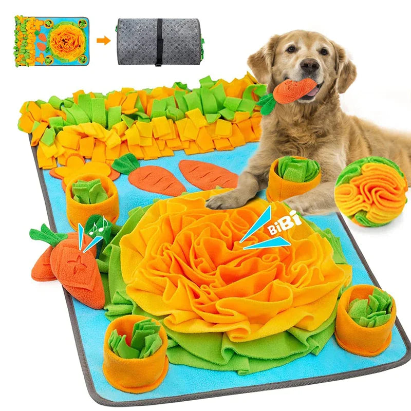4 Petals Durable Dog Snuffle Mats